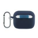 Red Bull Lines Silicone Apple AirPods Pro 3 szilikon tok karabinerrel, kék