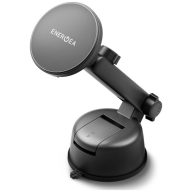   Energea Magdrive Kit tapadókorongos autós tartó műszerfalra / szellőzőrácsba / szélvédőre, MagSafe, 15W, fekete