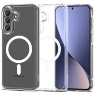   Tech-Protect Flexair Samsung Galaxy A57 hátlap tok, megerősített sarok, MagSafe, átlátszó-fehér