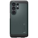 Spigen Tough Armor MagFit Samsung Galaxy S26 Ultra tok, MagSafe, Abyss Green, zöld