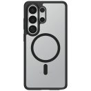 Spigen Ultra Hybrid MagFit Samsung Galaxy S26 Ultra tok, Matte Black, átlátszó-fekete