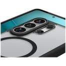 Spigen Ultra Hybrid MagFit Samsung Galaxy S26 Ultra tok, Matte Black, átlátszó-fekete