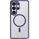 Spigen Ultra Hybrid MagFit Samsung Galaxy S26 Ultra tok, Deep Purple, átlátszó-lila