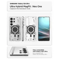   Spigen Ultra Hybrid MagFit Samsung Galaxy S26 Plus tok, MagSafe, Neo One, átlátszó