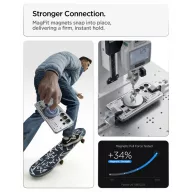   Spigen Ultra Hybrid MagFit Samsung Galaxy S26 Plus tok, MagSafe, Neo One, átlátszó