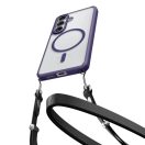 Spigen Ultra Hybrid MagFit Samsung Galaxy S26 tok, MagSafe, Deep Purple, lila