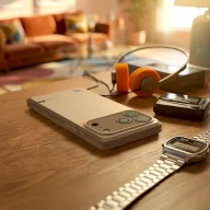   Spigen Classic LS Apple iPhone 17 Pro tok, MagSafe, Stone, szürke