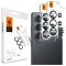 Spigen Glas.tR EZ Fit Optik Pro HD Samsung Galaxy S26 Ultra Tempered kameralencse-védő fólia felhelyező kerettel, fekete (2db)
