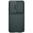 Spigen Optik Armor Samsung Galaxy S26 Ultra tok, Abyss Green, zöld