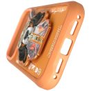 Nimmy Cool & Cute 2.0 Dog Apple iPhone 17 Pro Max hátlap tok, MagSafe medállal, kutya minta, narancs