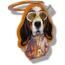 Nimmy Cool & Cute 2.0 Dog mágneses telefon medál, MagSafe, kutya minta, narancs