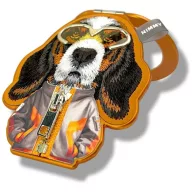   Nimmy Cool & Cute 2.0 Dog mágneses telefon medál, MagSafe, kutya minta, narancs
