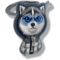   Nimmy Cool & Cute 2.0 Wolf mágneses telefon medál, MagSafe, farkas minta, fekete
