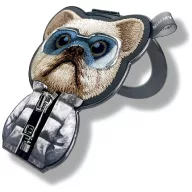   Nimmy Cool & Cute 2.0 Dog mágneses telefon medál, MagSafe, kutya minta, fekete