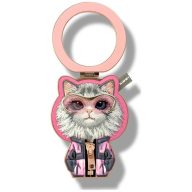   Nimmy Cool & Cute 2.0 Chinchila mágneses telefon medál, MagSafe, csincsilla minta, rózsaszín