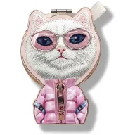   Nimmy Cool & Cute 2.0 macska mágneses telefon medál, MagSafe, macska minta, rózsaszín