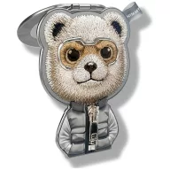   Nimmy Cool & Cute 2.0 Bear mágneses telefon medál, MagSafe, medve minta, szürke