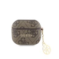 Guess 4G PU Charm Apple AirPods 3 tok, barna-arany