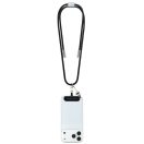 Karl Lagerfeld CBDY Ikonik Charm USB-C-USB-C töltő-és adatkábel / telefon tartó pánt, fekete