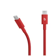   Apple Beats USB-C-USB-C gyári szőtt töltő- és adatkábel, 1.5m, piros (MDGD4ZM/A)