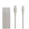 Apple Beats USB-C-Lightning gyári szőtt töltő- és adatkábel, 1.5m, bézs, (MDGD4ZM/A)