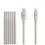 Apple Beats USB-C-Lightning gyári szőtt töltő- és adatkábel, 1.5m, bézs, (MDGD4ZM/A)