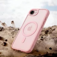   Tech-Protect Basicmag Apple iPhone 17e / iPhone 16e mágneses tok, MagSafe, rózsaszín
