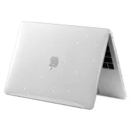   Tech-Protect Smartshell Apple Macbook Air 13 M2-M5 2023-2026 tok, csillámos, átlátszó