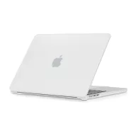   Tech-Protect Smartshell Apple Macbook Air 13 M2-M5 2023-2026 tok, Matt, átlátszó