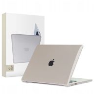   Tech-Protect Smartshell Apple Macbook Air 15 M2-M5 2023-2026 tok, Clear, átlátszó