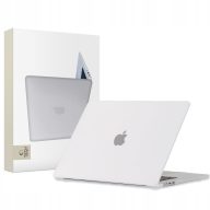   Tech-Protect Smartshell Apple Macbook Air 15 M2-M5 2023-2026 tok, Matt, átlátszó