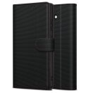 Tech-Protect Wallet Apple iPhone 17e / 16e flip / kinyitható tok, fekete-piros