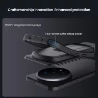   Nillkin CamShield PRO Hard Honor Magic 8 Pro műanyag hátlap tok, fekete