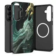   Tech-Protect Lamano Samsung Galaxy A57 hátlap tok, MagSafe, Verda Aura, mintás