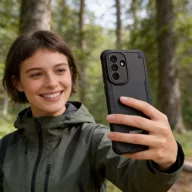   Tech-Protect Rugged Shield Samsung Galaxy A57 ütésálló tok, fekete