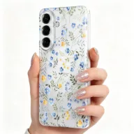   Tech-Protect Flexair Spring Flowers Samsung Galaxy A57 tok, virág minta, átlátszó