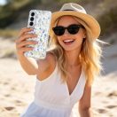 Tech-Protect Flexair Spring Flowers Samsung Galaxy A57 tok, virág minta, átlátszó