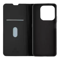   OBAL:ME SmoothTouch Honor X7d mágneses flip tok kártyatartóval, fekete
