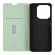   OBAL:ME SmoothTouch Honor X7d mágneses flip tok kártyatartóval, zöld
