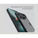 Nillkin Super Frosted PRO Nothing Phone 3 műanyag hátlap tok, átlátszó-fekete