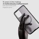 Nillkin Super Frosted PRO OnePlus 15R mágneses műanyag hátlap tok, MagSafe, átlátszó-fekete