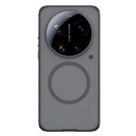   Nillkin Super Frosted PRO Xiaomi 17 Ultra mágneses műanyag hátlap tok, MagSafe átlátszó-fekete