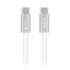 Forcell F-Energy CCFN23 USB-C-USB-C töltő-és adatkábel, QC4.0, PD 5A, 240W, 1,2m, fehér