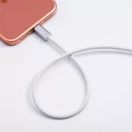   Forcell F-Energy CCFN23 USB-C-USB-C töltő-és adatkábel, QC4.0, PD 3A, 60W, 1,2m, fehér