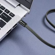   Forcell F-Energy CCFN23 USB-C-USB-C töltő-és adatkábel, QC4.0, PD 3A, 60W, 1,2m, fekete