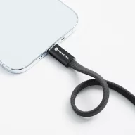   Forcell F-Energy CCFN23 USB-C-USB-C töltő-és adatkábel, QC4.0, PD 3A, 60W, 1,2m, fekete