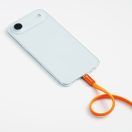 Forcell F-Energy CCFN23 USB-C-USB-C töltő-és adatkábel, QC4.0, PD 3A, 100W, 1,2m, narancs