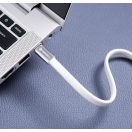 Forcell F-Energy CCFN23 USB-C-USB-C töltő-és adatkábel, QC4.0, PD 3A, 100W, 1,2m, fehér