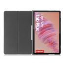 Tech-Protect Smartcase Lenovo Tab Plus 11.5 (TB-351) oldalra nyíló, kitámasztható mappa tok, fekete