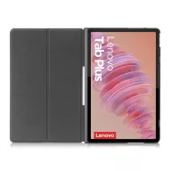   Tech-Protect Smartcase Lenovo Tab Plus 11.5 (TB-351) oldalra nyíló, kitámasztható mappa tok, fekete